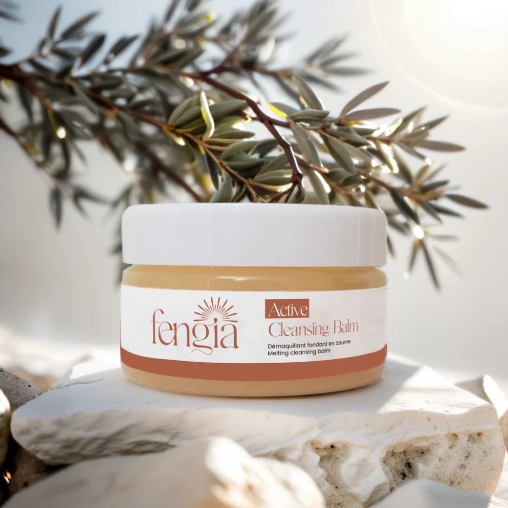 Active Cleansing Balm - Baume démaquillant naturel - Fengia - Marque bijoux, cosmétiques, mode, beauté